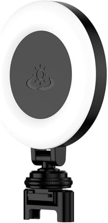 RISEOFLE Luce di riempimento del bastone selfie del telefono cellulare