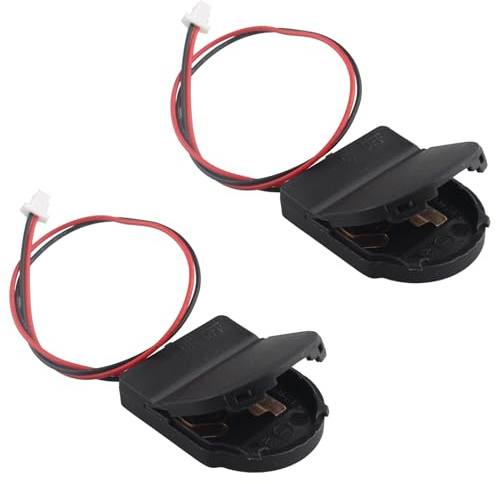 ZDE 2 stycken RTC-batterifodral batteriströmsanslutning realtidsklockhållare kompatibel med Raspberry Pi 5