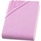 Spannbettlaken 70x140 cm Babybett – 100% Baumwolle, Jersey, Kinderbett Spannbetttuch für Matratzen bis 15 cm Höhe, Rosa