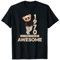 55. Geburtstag Herren Damen 1970 Original Awesome Teddybär T-Shirt