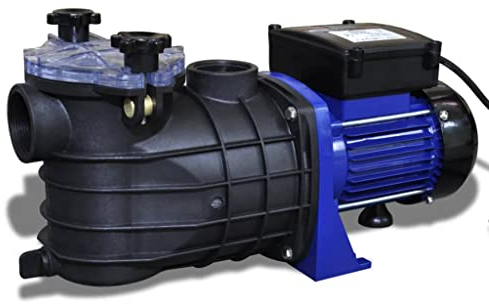 vidaXL Schwimmbadpumpe 500W Elektronik Pumpe Umwälzpumpe Poolpumpe Filterpumpe