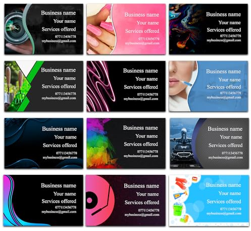 Business Cards Custom Personalised Printed Business Card
