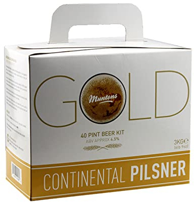 Braukit, Bierdose, Beer Kit-Muntons Continental Pils Gold