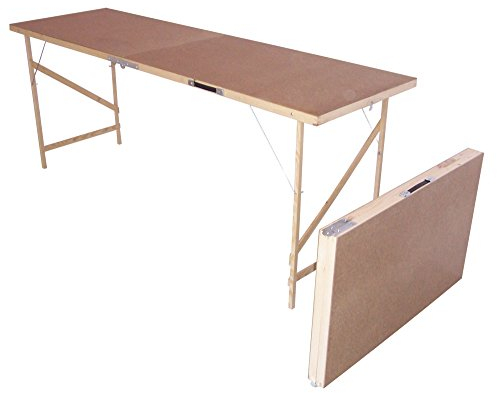Wooden Hardboard Folding Wallpaper Paste Pasting Table, Pasting Tables for Wallpaper