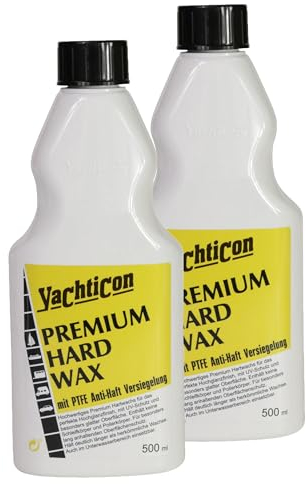 YACHTICON Premium Hard Wax mit PTFE-Antihaft Versiegelung, Volumen:1 Liter
