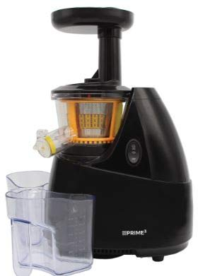 Prime3 SSJ21 Entsafter, Kunststoff, Schwarz