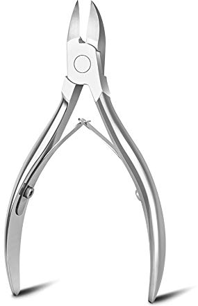 BEZOX Volledelstahl Nagelzange für Tiefe, Starke, Dicke Zehen Eingewachsene Fußnägel und Fingernägel mit Tragbare Aufbewahrungstasche (Hochtemperatursterilisierbar)