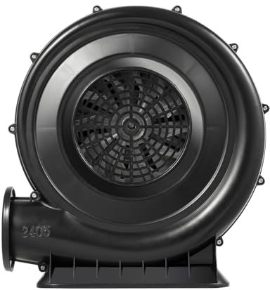 JDBDU Soplador de alta presión, 250 W, castillo hinchable, bajo ruido, ventilador permanente para juguetes inflables, máquina de viento, soplador de aire, bomba de aire