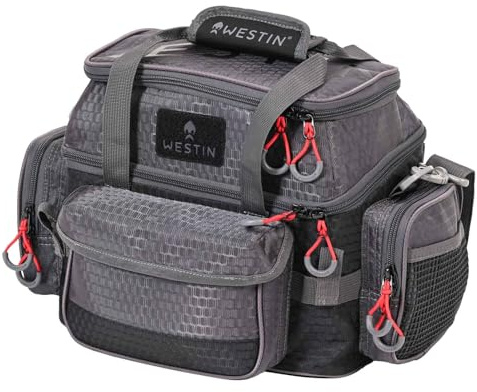 Westin W4 Lure Bag Plus 4 Boxes Small Titanium Black Fishing Bag