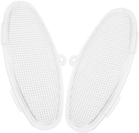 IMIKEYA 2pcs Range Hood Light Covering Plates Plastic Cover for Indoor Range Hood Lamp