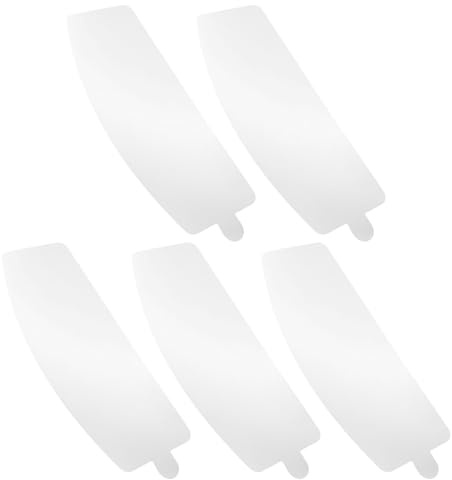 PRETYZOOM Replacement Sandblasting Protective Lens 5Pcs Visor for Welding and Grinding Work Protective Hood Screen