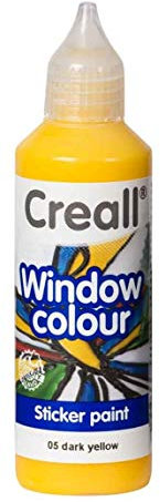 Creall Havo20505 Flacon de Couleur pour fenêtre en Verre Havo Jaune foncé 80 ML 05