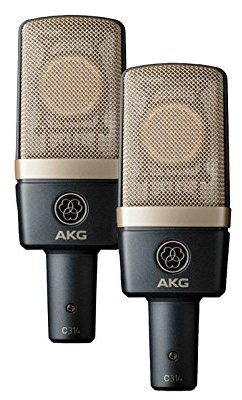 AKG C314 Matched Pair Stereo Set micrófonos Multi-patrón