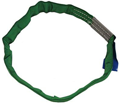 Lifting Round Slings (Endless Polyester Webbing Straps 1 Ton to 20 Ton, 0.5 Metre up to 6 Metre EWL) (2 Metre Effective Working Length, 2 Ton)