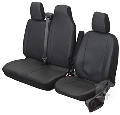 Passgenaue Kunstleder Sitzbezüge VIP ideal angepasst 1+2 (3-Sitzer) Fahrzeugspezifisch Kunstleder | 4D-Z4L-DV-VIP-OR3M-SC-102