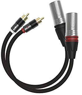 Khadas Adattatore RCA Bilanciato, Cavo XLR-3, Audio Stereo Subwoofer per Tone2 Pro, Desktop DAC, Amplificatori, Sistemi Hi-Fi, Altoparlanti (0,2 m)
