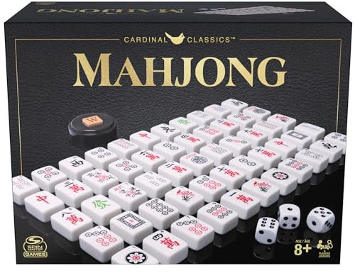 Spin Master Games Mahjong Classic Game with 152 Tiles
