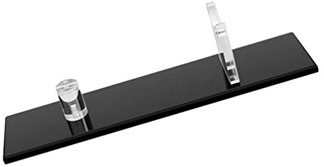 MILISTEN Messerständer Acryl- Messerhalter mit Feststehender Klinge Messerkollektion Displayhalter Messerständer für Einzelnes Messer Rustikale Kabine Wohnkultur