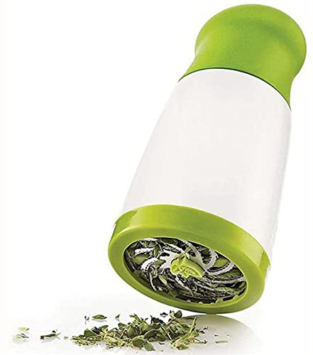 FUBESK Macinino per erbe aromatiche Trituratore Prezzemolo Tritatutto Tagliaverdure Aglio Coriandolo Spice Grinder Accessori da Cucina