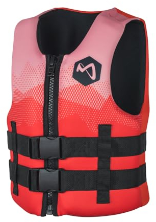 Mesle Neopren Schwimmweste Kinder NYO, 30-40 kg, 50N Schwimmhilfe für Mädchen & Jungs bis 12 Jahre, Auftriebsweste für Kinder mit Prallschutz