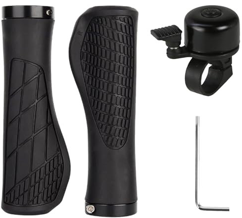 Ergonomischer Rutschfester Fahrradgriffe, Lenkergriffe Fahrrad, Durchmesser 22mm, Geeignet Für MTB, Cityrad Und Rennräder, EIN Paar