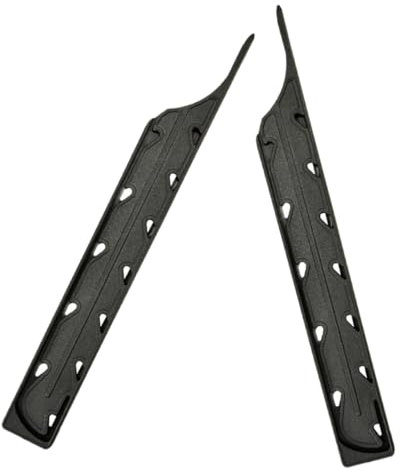 PRETYZOOM 2 Piezas Funda De Cuchillo De Seguridad Guardia Cubrir Manga Cocinando Seguro Protector Vaina Con Borde Cubierta De Cuchillo Páginas Black