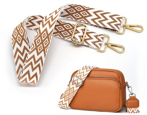 JYNXOR Correa para Bolsos de Mujer Bandolera Correa de Hombro Ajustable con Mosquetón 3.8cm Anchura, Reemplazo Correa Bolso Crossbody, Ideal para Bolsos de Hombro, Bolsos de Mano, Cámaras