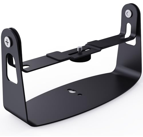 KAHDGSS Soporte de proyector giratorio de 360 grados, soporte de metal resistente para pared, techo, escritorio, soporta hasta 5 kg, soporte de pared de proyector de ángulo flexible