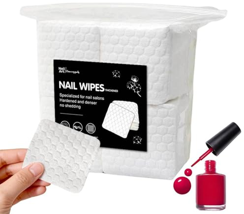 Tamponi per rimuovere le unghie, salviette super assorbenti in tessuto non tessuto, morbidi panni per la pulizia, accessori di bellezza per manicure e pedicure, tessuto cosmetico delicato, soluzione