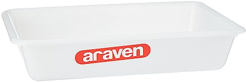 Araven J208 Plateau de conservation alimentaire peu profond 300 x 205 x 60 mm