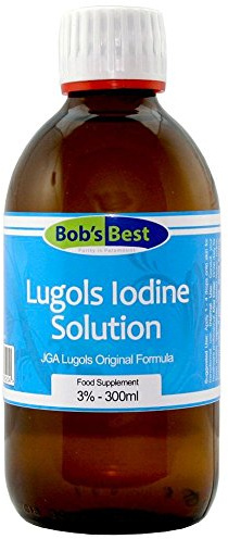 Lugol's jodlösning – 3 % – 300 ml – essentiellt mineral & antiseptisk