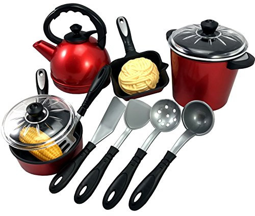 Mehrteiliges Kochset Spielküchen Zubehör - zur Auswahl (Set 2)