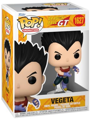 Funko Pop! Animation: DBGT - Vegeta - Dragon Ball GT - Collectable Vinyl Figure - Gift Idea - Official Merchandise - Toys for Kids & Adults - Anime Fans - Model Figure for Collectors and Display