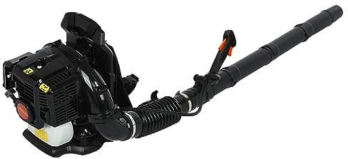 Leaf Blower, 52cc Petrol Garden Vacuum with 1.2L Fuel Tank 550CFM Air Volume, Suit for Garden Leaves Grass Cuttings EB808 52cc (small-2)