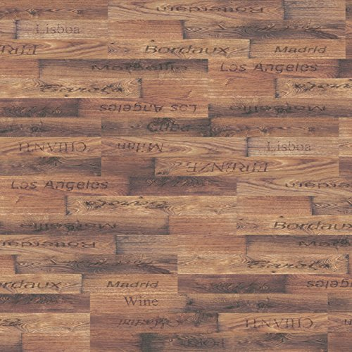 1 Paket (1,88m²) Korkboden zum klicken, Korkdesignboden in Holzoptik,Designkork zum klicken, Korkklickparkett Stärke 11 mm, Fertigparkett in Holzoptik endversiegelt - Box