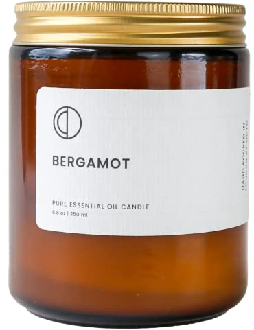OCTŌ Bergamot | Scented Candle. Made with Essential Oils and Soy Wax. 250ml