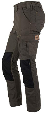 FORSBERG Buxa Arbeitshose mit Cordura®, Farbe:Oliv/schwarz, Größe:48