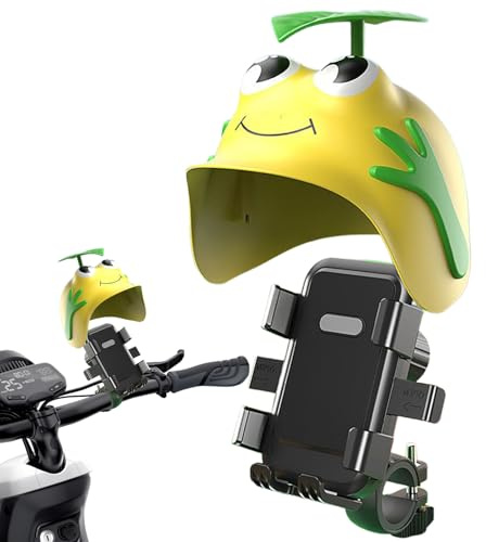 Support de Téléphone pour Moto - Fixation Étanche Pare-Soleil - Petit Support De Téléphone Pour Casque Et Vélo - Pour Navigation Route VTT Cyclisme Conduite Navette Hommes Femmes Voyage Extérieur
