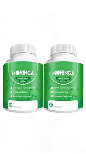Moringa biologico: fornisce energia naturale e stabile che rende la persona più vivace in modo dolce. ,2pcs