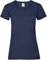 FRUIT OF THE LOOM Women's Valueweight Short Sleeve T Shirt, Navy, M UK