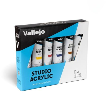 Vallejo Acrylic Studio 21999 Intro Set (6x58ml)