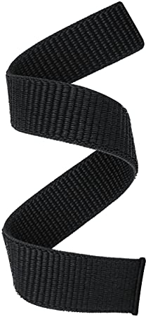 YOOSIDE Hook and Loop Nylon Watch Strap for Garmin epix Pro 51mm / Fenix 7X / Fenix 6X / Fenix 5X / Enduro, 26mm Quick Dry Ultralight Sport Wrist Band for Tactix 7 Pro,Tactix Bravo (Black)