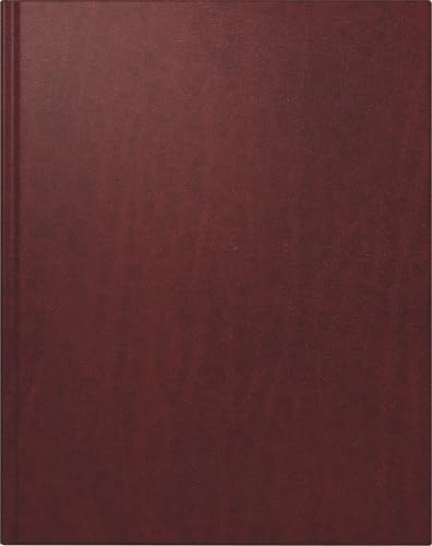 rido/idé bokkalender mod. Chefskalender TM 2026 | 205 × 260 mm, läder, vinröd