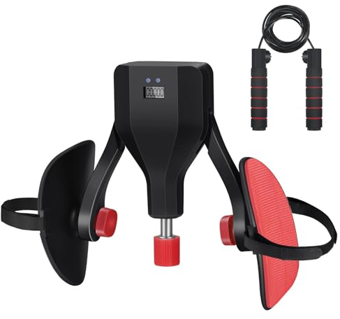 Abductores Máquina de Ejercicios, Equipo Duradero de Ejercicio para Piernas, Entrenamiento en Casa para Hombres y Mujeres, Entrenador Giratorio de Muslos de 360° Glúteos/Pierna/Brazo/Pecho