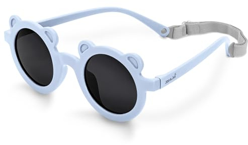 Jan & Jul Lunettes de soleil pour bébé et enfant, verres polarisés pour fille et garçon, M: 2-6 Jahre