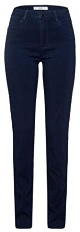 BRAX Estilo Shakira en innovadora Calidad Vaquera, Cinco Bolsillos Jeans, Clean Dark Blue, 27W / 34L para Mujer