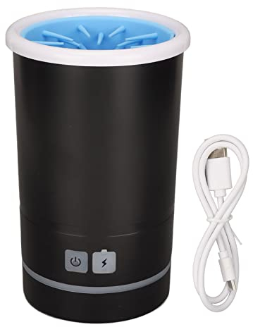 Pssopp Hundepfotenwascher tragbare Silikon Pet Reinigungsbürste Hundefußwaschbürste Fußreiniger Basis Pfotenwascher für Hunde und Katzen