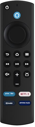 VINABTY Ersetzte Sprachfernbedienung(3rd GEN),L5B83G Passend für Amazon Fire TV Stick (2nd Gen, Lite, 4K), Fire TV (3rd Gen), and Fire TV Cube (1st Gen and Later)