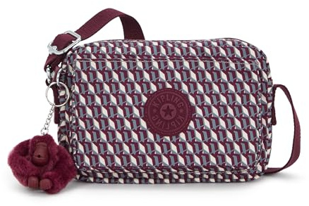 Kipling ABANU Kleine Umhängetasche, 3DK Wine (Rot)