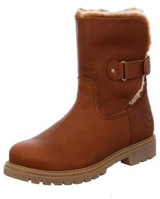Panama Jack Felia B8 - Botas Antideslizantes de cuero mujer, color marrón(Cuero / Bark), talla 38